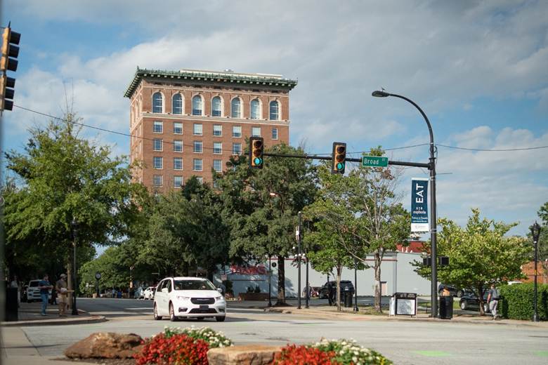 Upstate South Carolina growth — downtown Greenville development